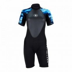 Damskie spodenki neoprenowe HYDROFLEX SHORTY 3 mm. Czarne szorty sportowe damskie AQUALUNG, s, bez wzorów, z neoprenu, eleganckie, do pływania. Za 809.58 zł.