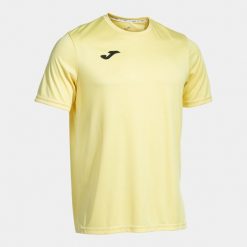 Koszulka do biegania męska Joma Combi. Zielone koszulki sportowe męskie Joma, m, bez wzorów, bez kołnierzyka, bez ramiączek, do biegania. Za 142.99 zł.