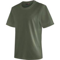 T-shirt Maier Sports Walter. Czarne t-shirty męskie Maier Sports, s, bez wzorów, z materiału, klasyczne, bez kołnierzyka. Za 213.00 zł.