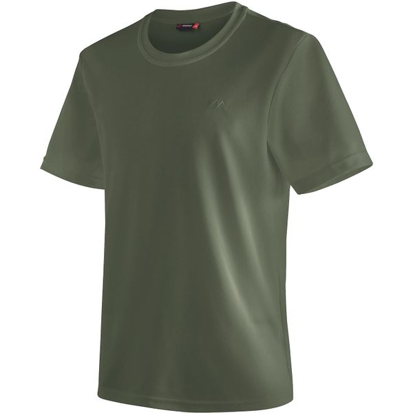 T-shirt Maier Sports Walter. Czarne t-shirty męskie Maier Sports, s, bez wzorów, z materiału, klasyczne, bez kołnierzyka. Za 213.00 zł.