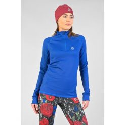 Bluza Coldproof Ocieplana Zip Damska Nessi Sportswear. Niebieskie bluzy damskie NESSI SPORTSWEAR, bez wzorów, bez kaptura, do biegania. Za 499.00 zł.