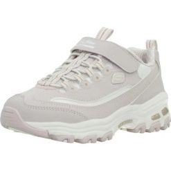 Buty SKECHERS DLITES - BIGGEST FAN Nago. Czerwone obuwie sportowe damskie Skechers, bez wzorów, z syntetyku, na fitness i siłownię. Za 265.99 zł.