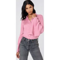 Josefin Ekström for NA-KD Koszula z rękawem z falbaną - Pink. Różowe koszule damskie Josefin Ekström for NA-KD. W wyprzedaży za 48.78 zł.