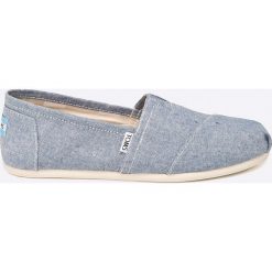 Toms - Espadryle. Szare espadryle damskie Toms, z materiału. W wyprzedaży za 179.90 zł.
