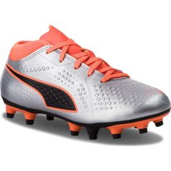 Buty PUMA - One 4 Syn Fg Jr 104782 01 Silver/Orange/Black. Półbuty chłopięce marki Puma. W wyprzedaży za 139.00 zł.