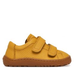 Półbuty Froddo. Żółte półbuty chłopięce Froddo, bez wzorów, bez zapięcia. Za 329.99 zł.
