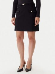 Guess Spódnica trapezowa W5BD61 KCMU2 Czarny Regular Fit. Czarne spódnice damskie Guess, xxl, z aplikacjami, z syntetyku, trapezowe. Za 349.99 zł.