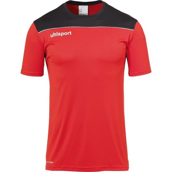 Koszulka Uhlsport Offense 23 Poly. Czarne koszulki sportowe męskie Uhlsport, m, bez wzorów, bez kołnierzyka, bez ramiączek, na fitness i siłownię. Za 117.00 zł.
