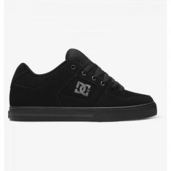 Buty do chodzenia męskie DC Pure M. Czarne buty sportowe męskie DC Shoes, z materiału, bez zapięcia, trekkingowe. Za 319.15 zł.