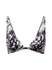 Calvin Klein stanik bikini - usztywniany Kobiety Sztuczne włókno czarny|biały, S. Białe bikini damskie Calvin Klein, s, bez wzorów. Za 219.95 zł.
