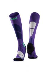 Skarpety narciarskie damskie Ski Perform Otc Women. Fioletowe skarpety damskie X-Socks, bez wzorów, z dzianiny. Za 177.60 zł.