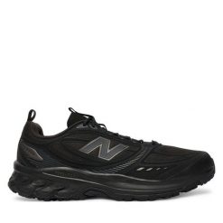Buty do biegania New Balance. Czarne buty sportowe męskie New Balance, bez zapięcia, do biegania. Za 349.99 zł.