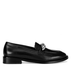 Loafersy Eva Minge. Czarne mokasyny damskie Eva Minge. Za 229.99 zł.