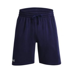 Szorty Under Armour Rival Fleece. Białe krótkie spodenki sportowe męskie Under Armour, m, bez wzorów, z materiału, na fitness i siłownię. Za 185.95 zł.
