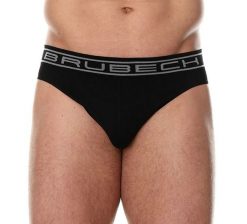 Brubeck Slipy męskie Comfort Cotton czarne r. M (BE00290A). Czarne bokserki męskie Brubeck, m, bez wzorów. Za 57.98 zł.
