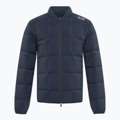 Kurtka męska EA7 Emporio Armani Golf Pro Padded. Niebieskie kurtki męskie EA7 Emporio Armani, m, bez wzorów, z elastanu, eleganckie, bez kaptura. Za 1,129.00 zł.