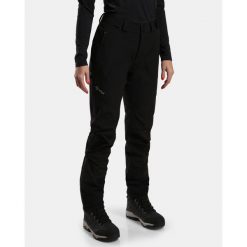 Damskie spodnie hardshell Kilpi MESTALO-W. Czarne spodnie sportowe damskie Kilpi, s, bez wzorów, z hardshellu, trekkingowe. Za 835.17 zł.