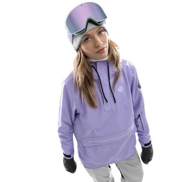 Damska kurtka snowboardowa Sporty zimowe SIROKO W3-W Halti. Czerwone kurtki damskie SIROKO, bez wzorów, z softshellu, bez kaptura, narciarskie. W wyprzedaży za 253.00 zł.