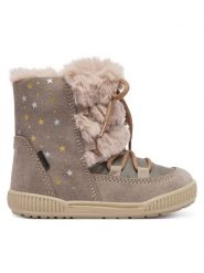 Primigi Śniegowce GORE-TEX 2361400 Beżowy ciemny. Brązowe buty zimowe dziewczęce Primigi, z gore-texu, bez zapięcia. Za 309.99 zł.