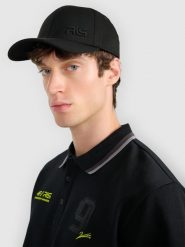4F Czapka z daszkiem męska 4F x Robert Lewandowski - czarna Uniwersalny. Czarne czapki i kapelusze męskie 4f, bez wzorów, z bawełny, klasyczne. Za 79.99 zł.