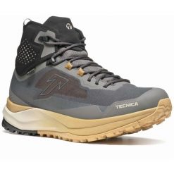 Buty trekkingowe męskie Tecnica Spark S Mid Gtx. Brązowe trekkingi męskie TECNICA, za kostkę, trekkingowe. Za 1,031.00 zł.