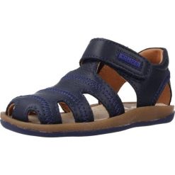Sandały CAMPER BICHO FW Niebieski. Niebieskie sandały męskie Camper, ze skóry, bez zapięcia. Za 315.50 zł.