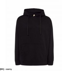 JHK - Bluza dresowa z kapturem czarny 3XL. Czarne bluzy męskie JHK, m, bez wzorów, z dresówki, z kapturem. Za 70.74 zł.