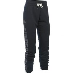 Under Armour Spodnie Dresowe Favorite Fleece Pant Black White M. Białe spodnie dresowe damskie Under Armour, z dresówki. W wyprzedaży za 169.00 zł.