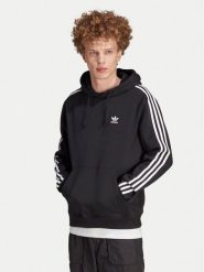 Adidas Bluza adicolor Classics 3-Stripes IM2088 Czarny Regular Fit. Czarne bluzy męskie Adidas, m, bez wzorów, z bawełny, bez kaptura. Za 209.99 zł.