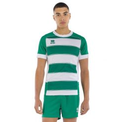 Jersey Errea Clyne. Białe koszulki sportowe męskie ERREA, m, bez wzorów, z jersey, bez kołnierzyka, bez ramiączek. Za 298.00 zł.