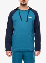 Bluza z kapturem La Sportiva Telendos Hoody. Niebieskie bluzy męskie La Sportiva, l, bez wzorów, z bawełny, z kapturem. Za 368.49 zł.
