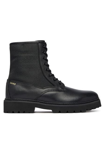 HUGO Trapery Draven 50573034 Czarny. Czarne śniegowce i trapery męskie Hugo, bez zapięcia. Za 949.99 zł.