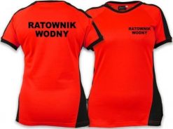 North Wind + medical Koszulka RATOWNIK WODNY damska FLUO. T-shirty damskie bez wzorów, bez kołnierzyka. Za 121.99 zł.