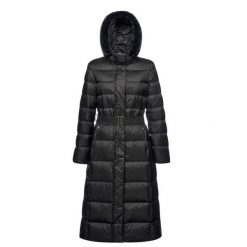Kurtka GEOX W PHEBY Czarny. Czarne kurtki damskie Geox, bez wzorów, z tkaniny, bez kaptura. Za 782.99 zł.