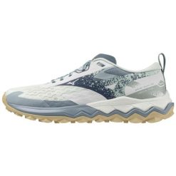 Buty do biegania damskie Mizuno Wave Ibuki 5. Białe obuwie sportowe damskie Mizuno, bez wzorów, do biegania, mizuno wave. Za 369.99 zł.