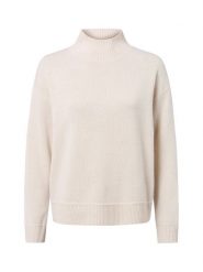 Marie Lund sweter merino Kobiety Wełna merino beżowy, M. Brązowe swetry damskie Marie Lund, m, bez wzorów, z wełny, bez kołnierzyka, bez ramiączek, bez kaptura. Za 349.95 zł.