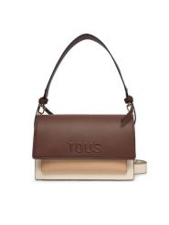 TOUS Torebka Audree Saffiano 2002358201 Brązowy. Brązowe torebki do ręki damskie tous, bez wzorów, ze skóry, bez dodatków. Za 1,049.00 zł.