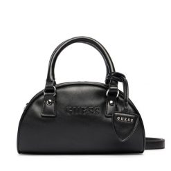 Torebka Guess. Czarne torebki do ręki damskie Guess, z aplikacjami, klasyczne, bez dodatków. Za 344.99 zł.
