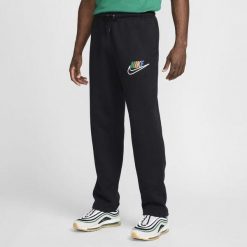 Spodnie sportowe męskie Nike Club Bb Oh Pnt Ftura. Czarne spodnie sportowe męskie Nike, m, bez wzorów, z bawełny. Za 297.70 zł.