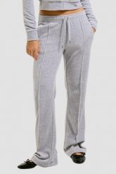 JUICY COUTURE Szare damskie spodnie dresowe Tina Trackpants. Szare spodnie dresowe damskie Juicy Couture, s, bez wzorów, z dresówki. W wyprzedaży za 265.99 zł.