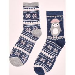 Skarpetki - Granatowy. Niebieskie skarpety damskie Cropp. Za 19.99 zł.