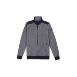 Bluza zapinana na zamek błyskawiczny TBS Cairo. Niebieskie bluzy męskie TBS, bez wzorów, bez kaptura. Za 382.50 zł.