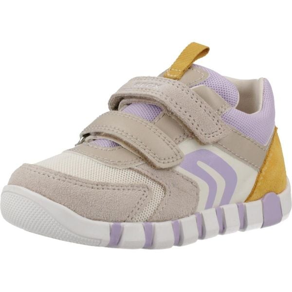 Buty GEOX B IUPIDOO Beżowy. Brązowe trekkingi damskie Geox, trekkingowe. Za 204.99 zł.