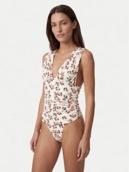Guess Strój kąpielowy W6YZ34 K7181 Biały. Białe kostiumy jednoczęściowe damskie Guess, m, z aplikacjami, z syntetyku. Za 298.99 zł.