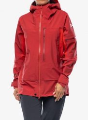 Kurtka skiturowa damska Berghaus MTN Arete Descend GTX Jacket. Czerwone kurtki damskie Berghaus, na zimę, l, bez wzorów, z gore-texu, bez kaptura. Za 2,099.95 zł.