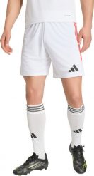 Adidas Spodenki męskie adidas Tiro 26 League biało-czerwone KR0365 L. Białe krótkie spodenki sportowe męskie Adidas, l, bez wzorów. Za 117.71 zł.