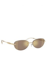 Michael Kors Okulary przeciwsłoneczne Manchester 0MK1151 10145A Złoty. Żółte okulary przeciwsłoneczne damskie Michael Kors. Za 459.99 zł.