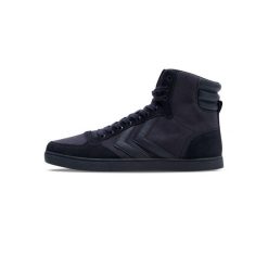 Buty sportowe dla dorosłych Hummel Slimmet stadil tonal high. Czarne obuwie sportowe damskie Hummel, bez wzorów, z materiału, trekkingowe. Za 311.45 zł.
