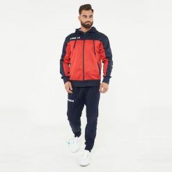 Komplet sportowy FLEX. Czerwone buty sportowe męskie Legea, z acetatu, bez zapięcia, na fitness i siłownię. W wyprzedaży za 123.50 zł.