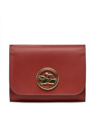 Longchamp Portfel 30021HAU Brązowy. Brązowe portfele damskie Longchamp, bez wzorów, ze skóry. Za 1,199.00 zł.